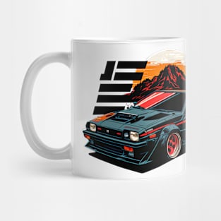 80s Japan Retro Drift Car Mug